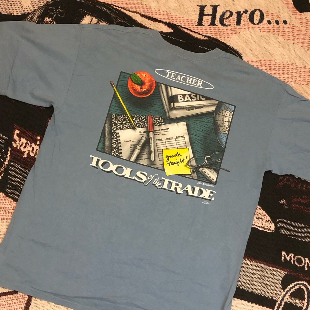 Tools of the Trade Teacher Graphic T-Shirt